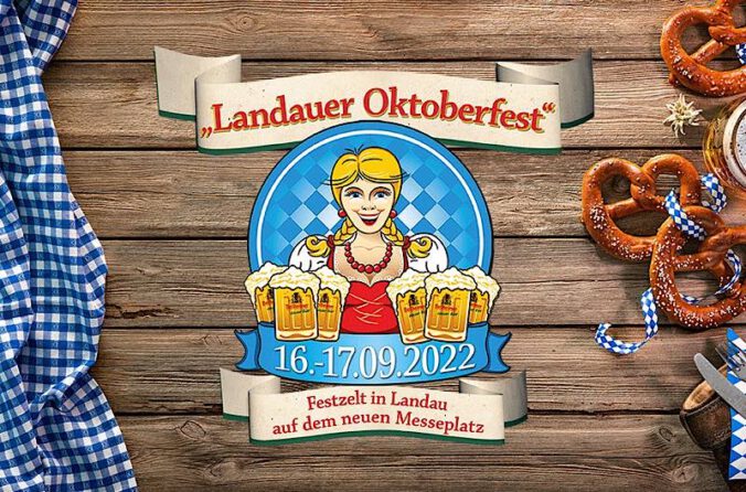Logo Landauer Oktoberfest 2022 (Quelle: Eventschmiede Gerach GmbH)