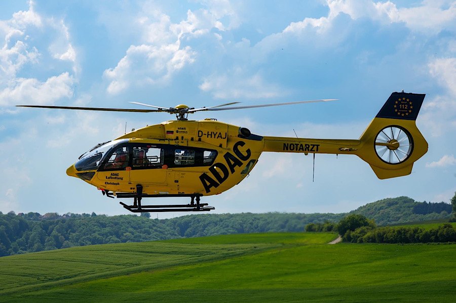 Rettungshubschrauber Christoph 66 aus Imsweiler (Foto: Holger Knecht)