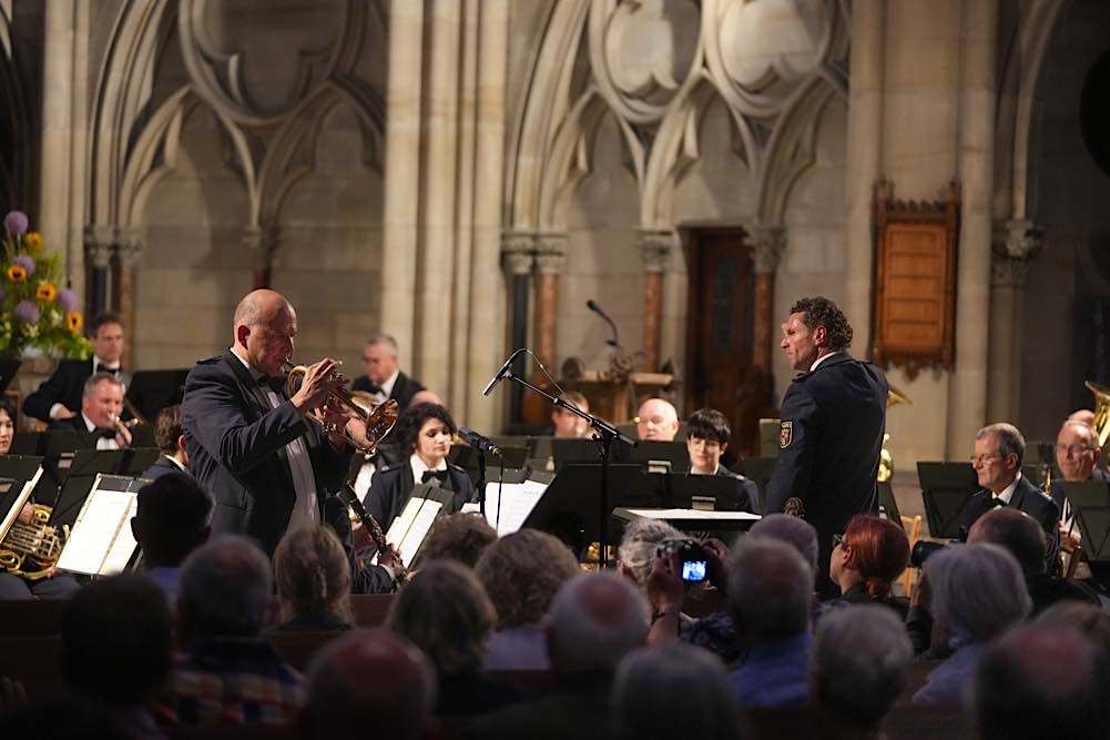 Benefizkonzert Landespolizeiorchester Rheinland-Pfalz LPO RLP (Foto: Holger Knecht)