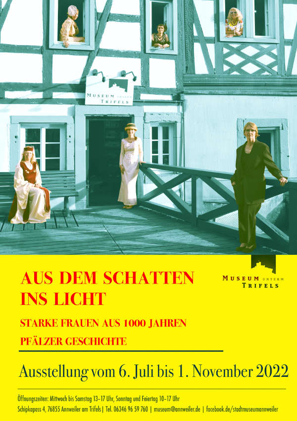 Plakat "Aus dem Schatten ins Licht"