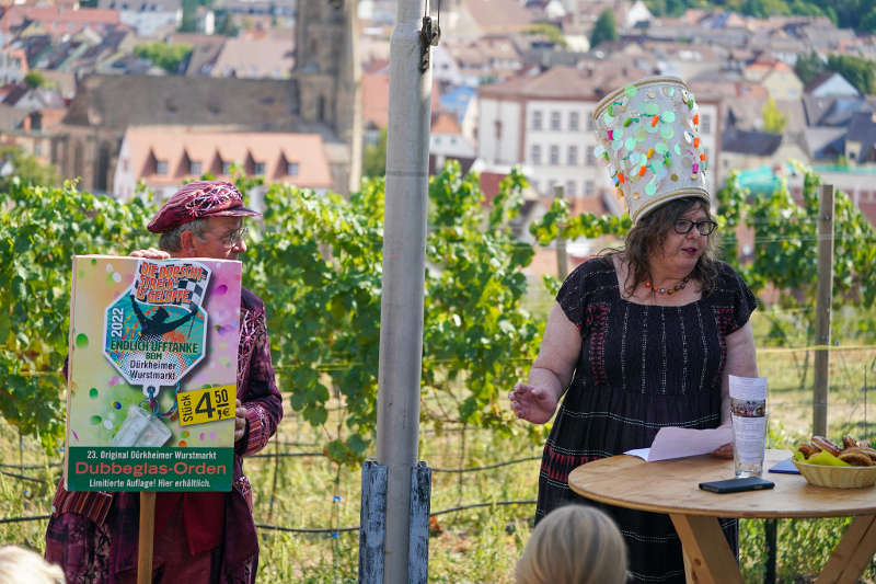 Reiner Wendt und Dania Mayer (Foto: Holger Knecht)