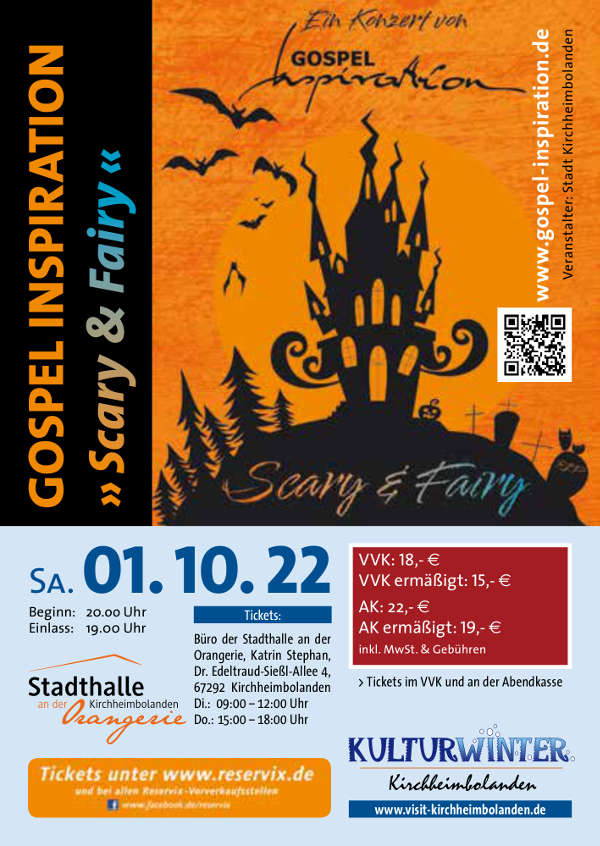 Chor Gospel Inspiration aus Wiesbaden mit Band am 01. Oktober 2022 in Kirchheimbolanden