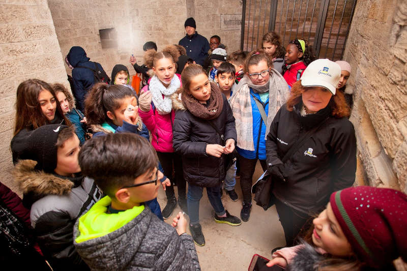 Führung Schulklasse (Foto: Fotografie Britta Hoff)