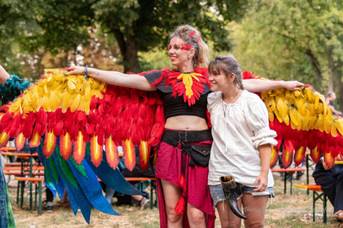 Mittelalterlich Phantasie Spectaculum zu Speyer im Domgarten (Foto: Florian Stoner)