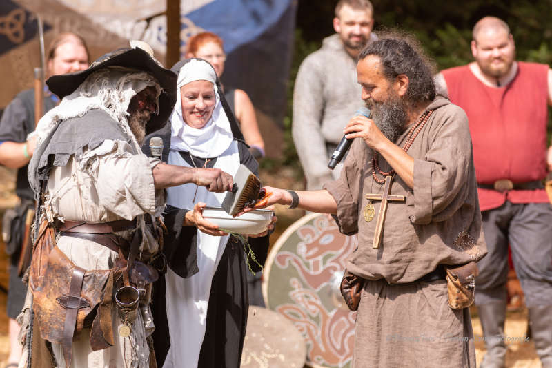 Mittelalterlich Phantasie Spectaculum zu Speyer im Domgarten (Foto: Florian Stoner)