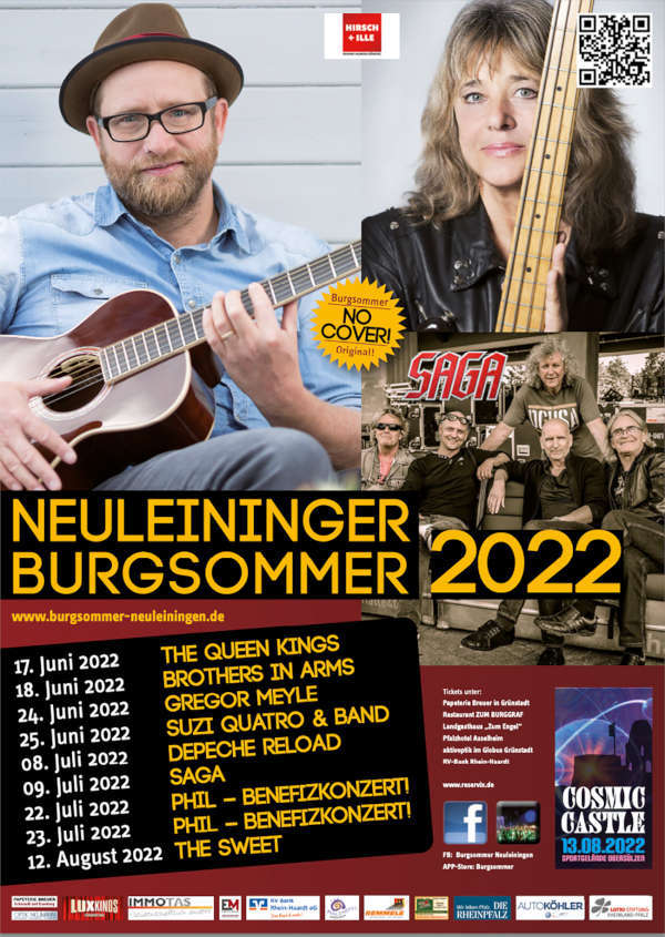 Poster Neuleininger Burgsommer 2022