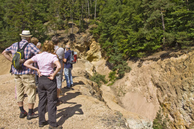 Geführte Geo-Tour bei Imsbach (Foto: Donnersberg-Touristik-Verband)