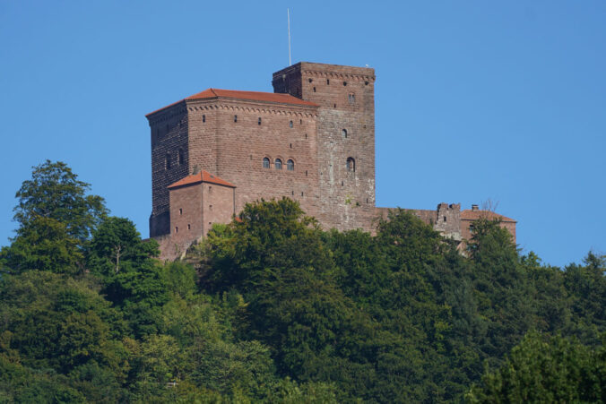 Die Reichsburg Trifels bei Annweiler am Trifels (Foto: Holger Knecht)