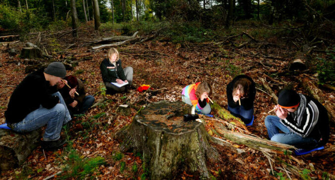 Waldklimaforscher (Foto: Landesforsten.RLP.de/Markus Hoffmann)