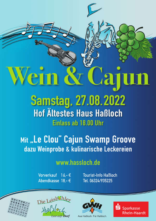 Wein & Cajun (Quelle: Gemeindeverwaltung Haßloch)