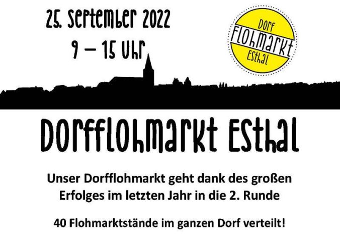 Flyer (Foto: Gemeinde Esthal)