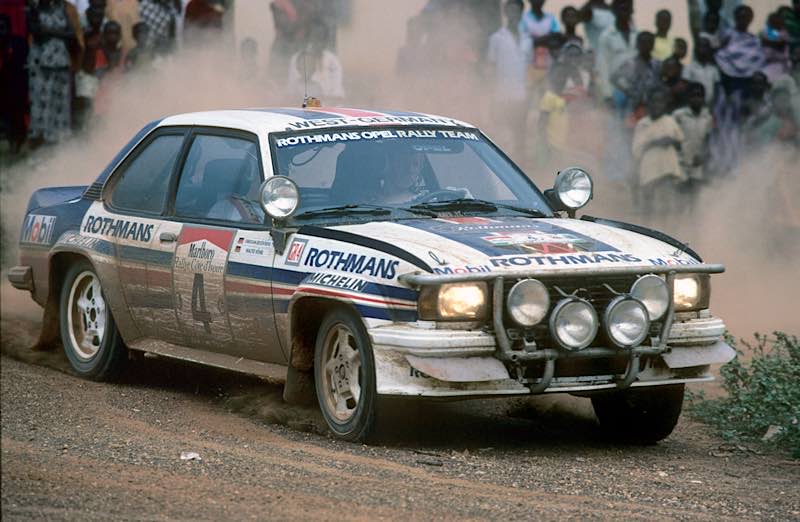 Walter Röhrl bei der „Rallye Elfenbeinküste“ in Westafrika 1982. (Bild: Reinhard Klein)