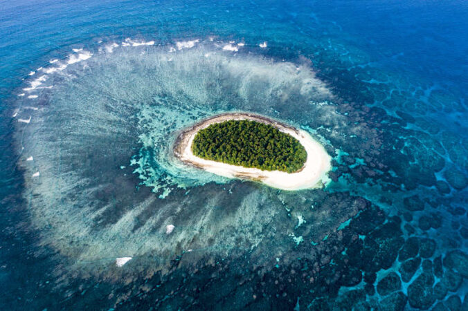Insel in Polynesien (Foto: Michael Martin)