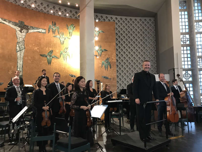 In der Friedenskirche (Foto: Dt. Staatsphilharmonie)