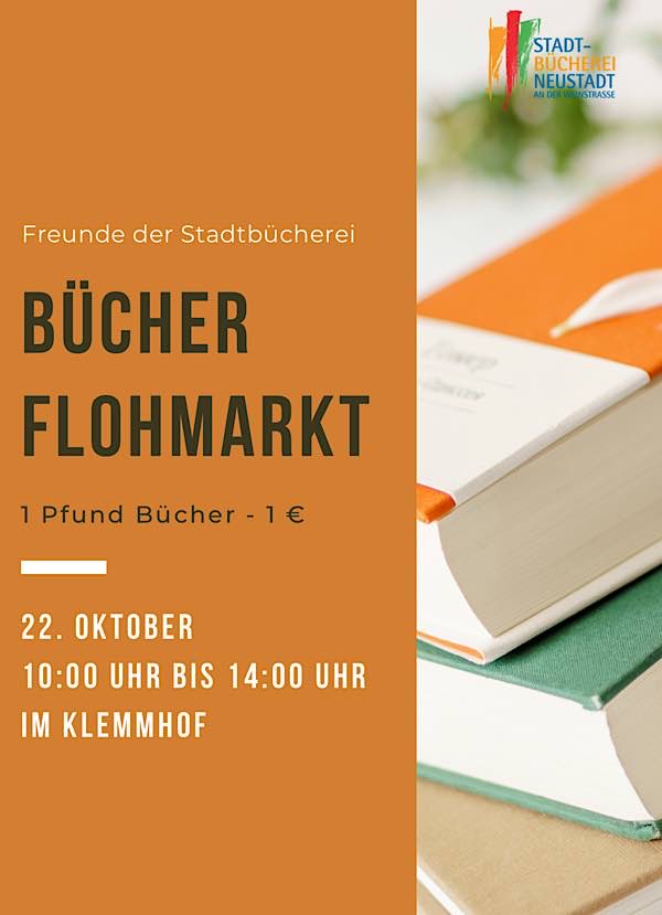 Bücherflohmarkt in der Stadtbücherei (Foto: Stadtverwaltung Neustadt)