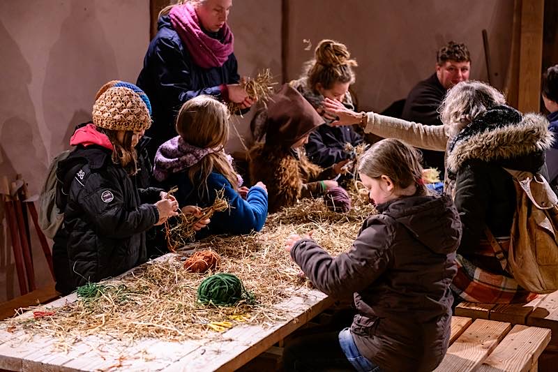 Fest „Samhain“ im Keltendorf Steinbach am Donnersberg (Foto: Donnersberg-Touristik-Verband)