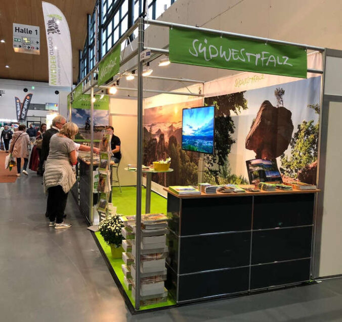 Messestand (Foto: Südwestpfalz Touristik)