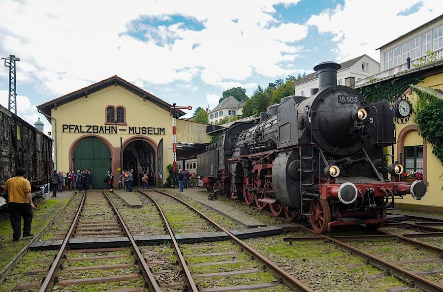 Eisenbahnmuseum Neustadt an der Weinstraße (Foto: Holger Knecht)