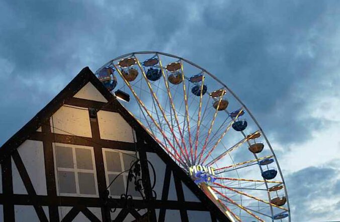 Haiselscher und Riesenrad (Foto: Holger Knecht)