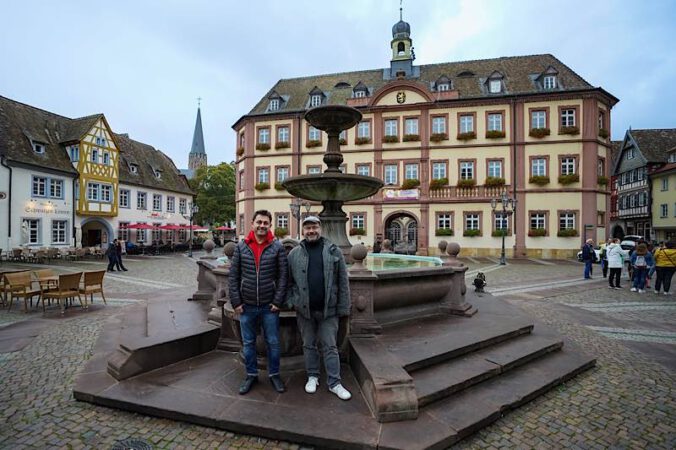 v.r.: Michael Gilb und Andrey Zhaychikov (Foto: Holger Knecht)