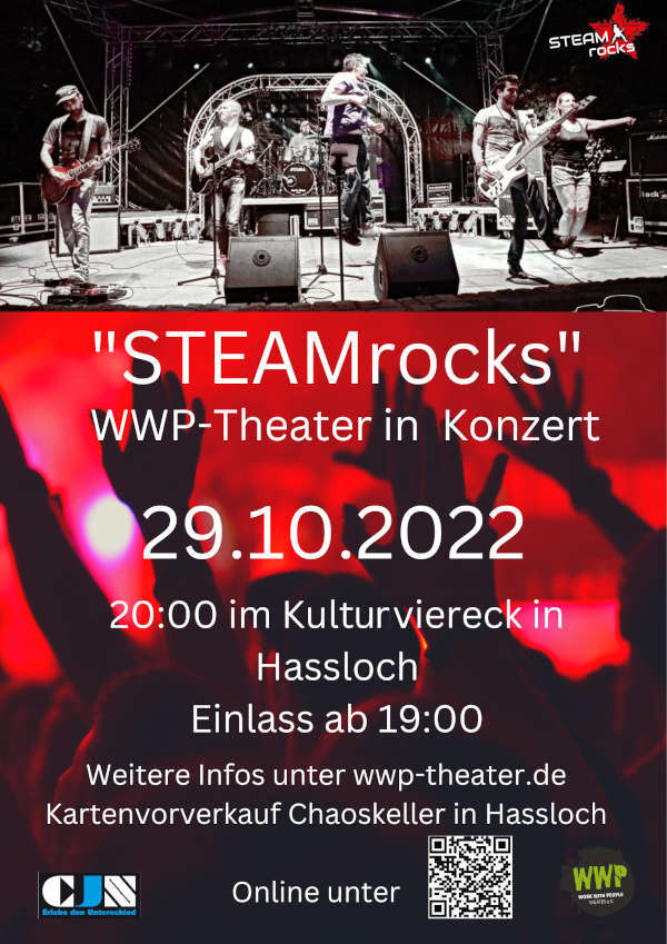 Plakat STEAMrocks