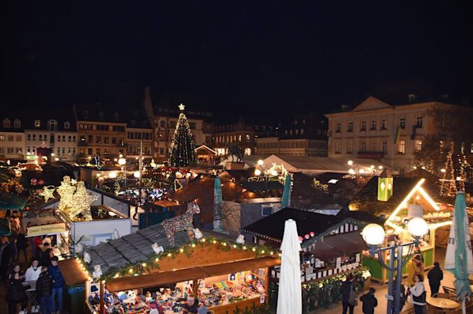 Der Kunsthandwerkliche Thomas-Nast-Nikolausmarkt in Landau (Quelle: Stadt Landau)