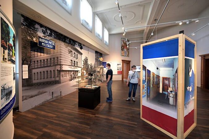 Blick in die Ausstellungsräume (Quelle: Historisches Museum der Pfalz/Foto: Klaus Landry)