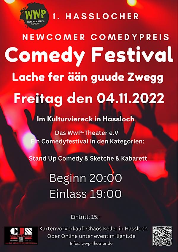 1. Haßlocher Newcomer Comedy Festival