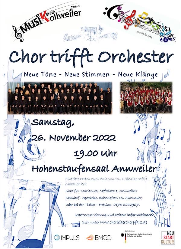 Chor trifft Orchester