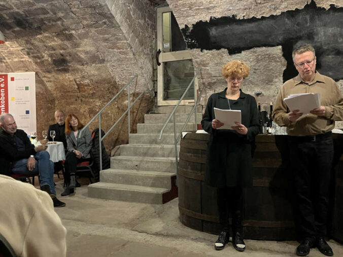 Kerstin Bachtler und Bodo Redner (Foto: Kulturverein Edenkoben)