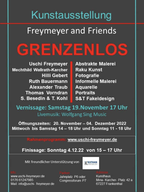 Kunstausstellung Grenzenlos