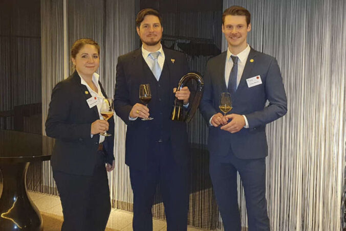 Die Sieger des Sommelier-Cups (Foto: DWI)