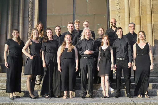 Vokalensemble der Landauer Universität. (Foto: Ezra Mentrup)