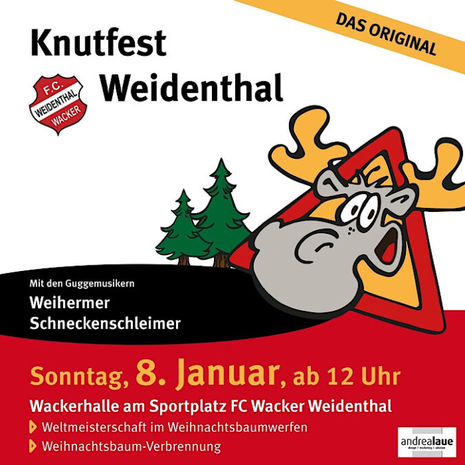 Knutfest in Weidenthal (Quelle: FC „Wacker“ Weidenthal)