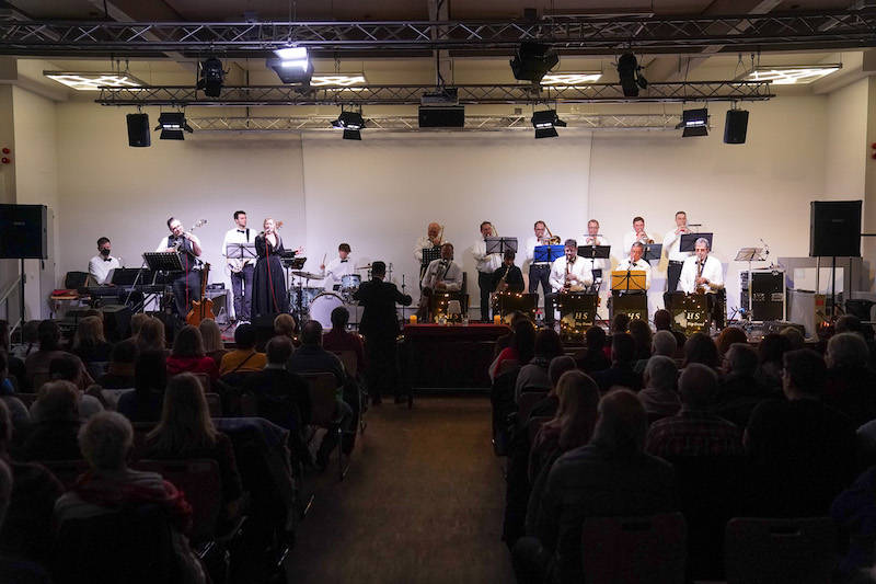 Christmas Swing BigBand Hochschule Kaiserslautern (Foto: Holger Knecht)