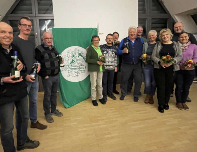 Der Vorstand des Annweiler Pfälzerwald-Vereins (Foto: PWV Annweiler)