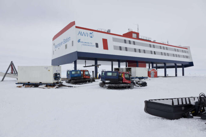 Neumayer-Station (Foto: Alfred-Wegener-Institut / Thomas Steuer / CC-BY 4.0)