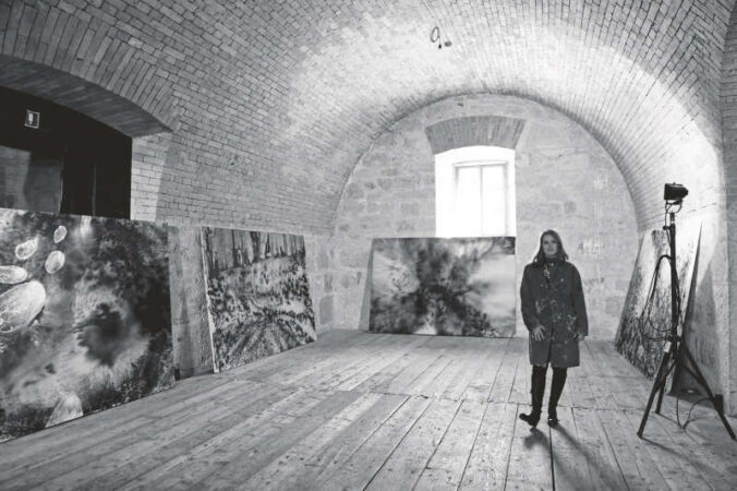 Atelier in der Franzensfeste (Foto: Julia Bornefeld)