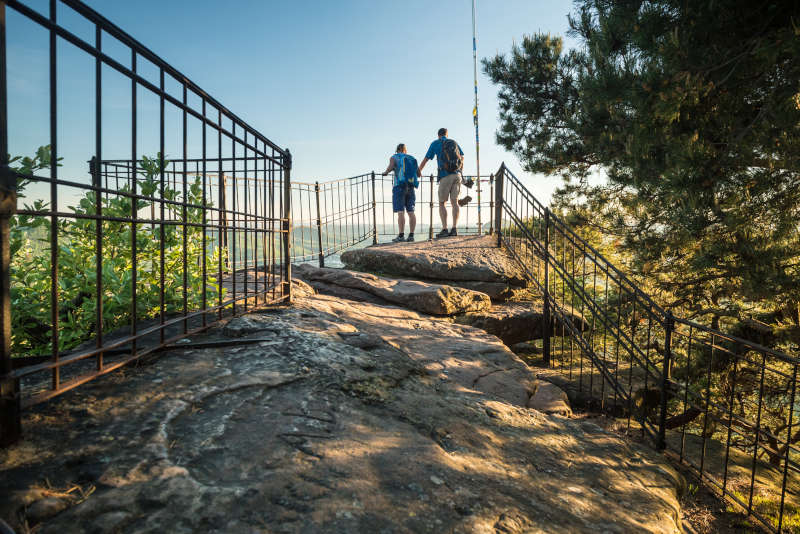 Pfälzer Hüttentour (Quelle: Pfalz.Touristik e.V., Foto: Dominik Ketz)