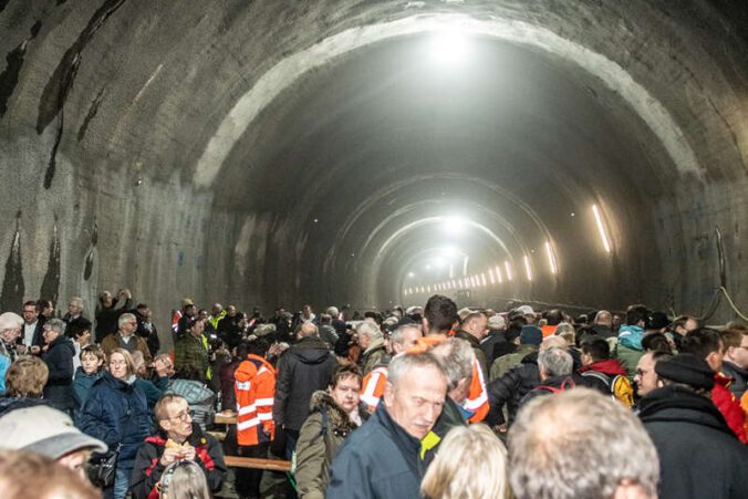 Tunneldurchstich (Foto: Gingel)