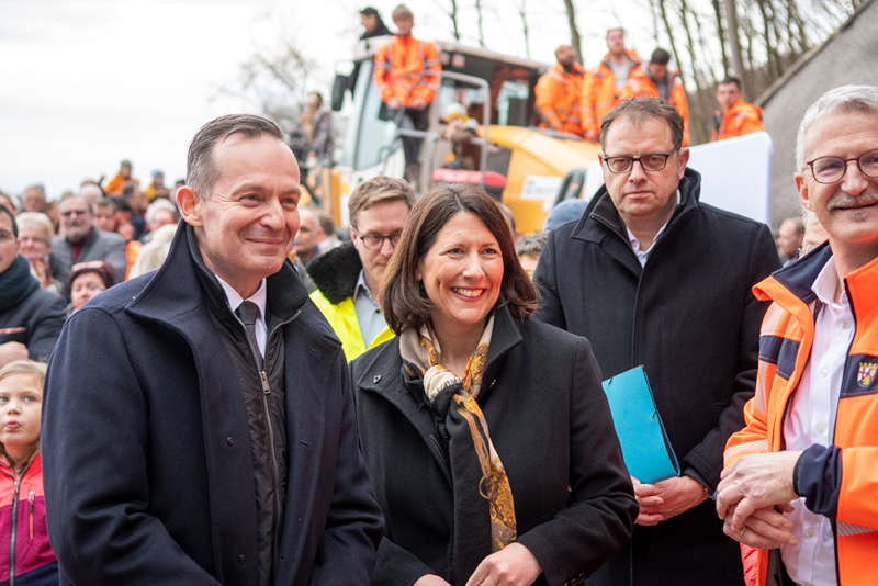 Bundesverkehrsminister Dr. Volker Wissing und Daniela Schmitt (Foto: Gingel)