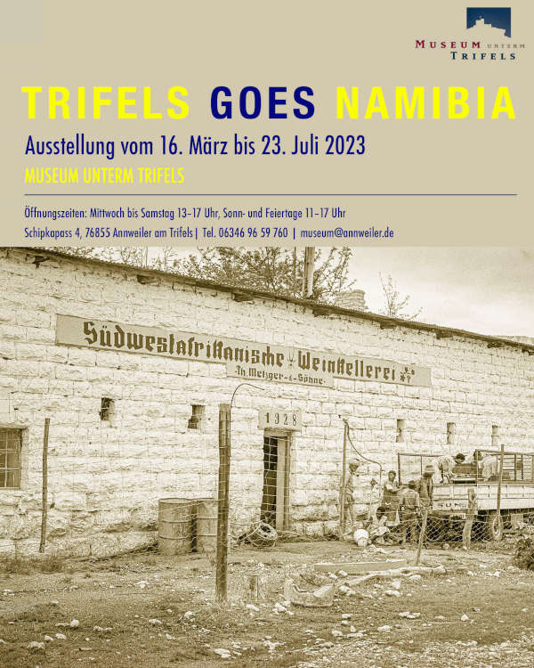 Plakat Trifels goes Namibia