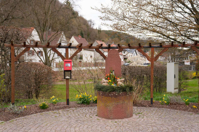 Osterbrunnen in Lindenberg (Foto: Holger Knecht)