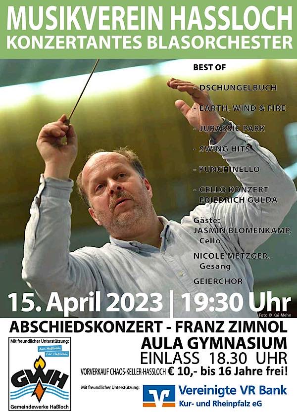 Abschiedskonzert Franz Zimnol