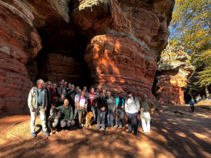 Tour auf dem Altschloßpfad (Foto: Kreisverwaltung Südwestpfalz)