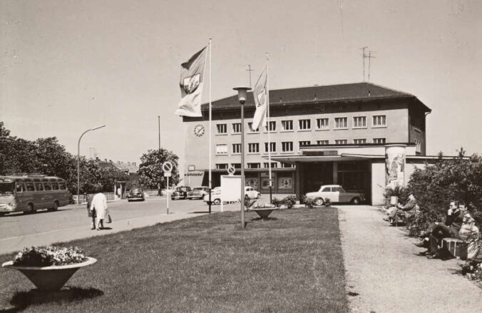 Hauptbahnhof von Pirmasens (Foto: Stadtarchiv Pirmasens)