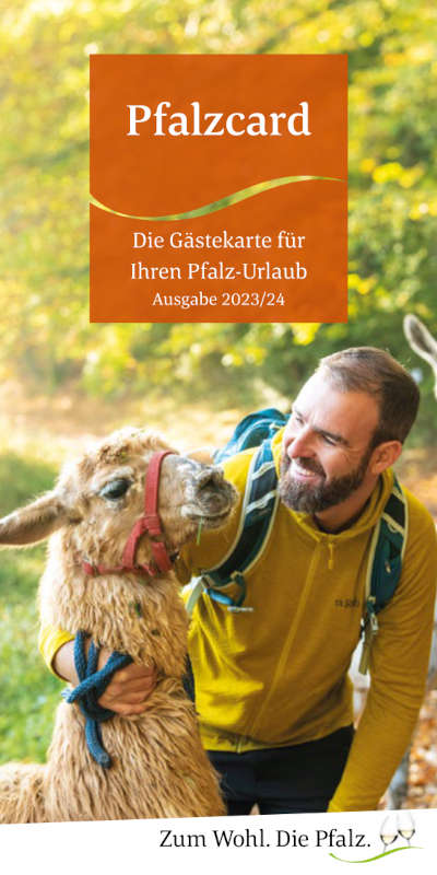 Pfalzcard Broschüren-Titelbild (Foto: Pfalz-Touristik e.V./Dominik Ketz)