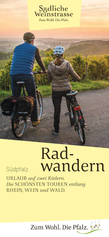 Karte Radwandern (Quelle: Südliche Weinstrasse e.V.)