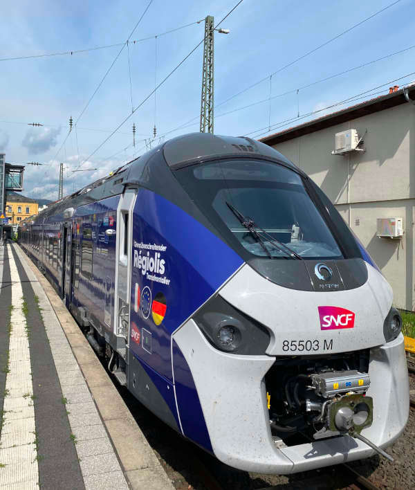 Régiolis SNCF in Neustadt an der Weinstraße (Foto: VRN/Thiemann)