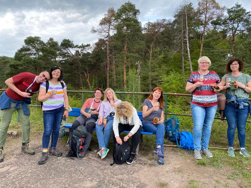 Gruppenfoto Neidenfels (Foto: N.Wafzig)